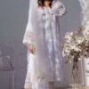 White Embroidered Lawn Suit